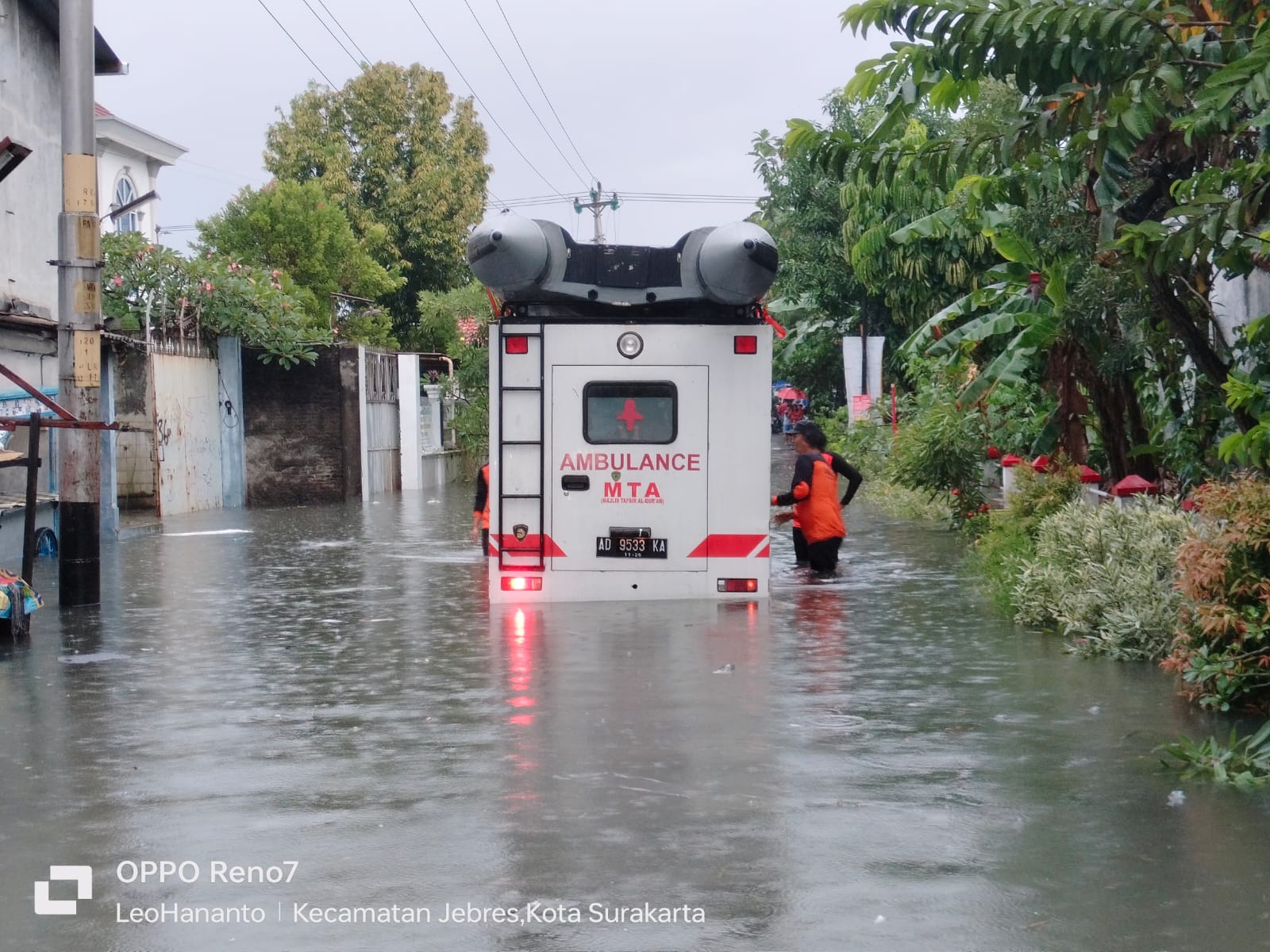Banjir Kota Surakarta Masih Bertahan, Kepala BNPB Berangkat ke Solo Pagi Ini